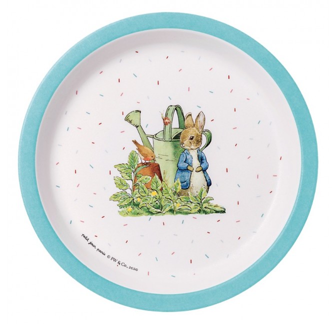 Pierre Lapin Coffret Cadeau Repas Bébé Peter Rabbit Petit Jour Rose