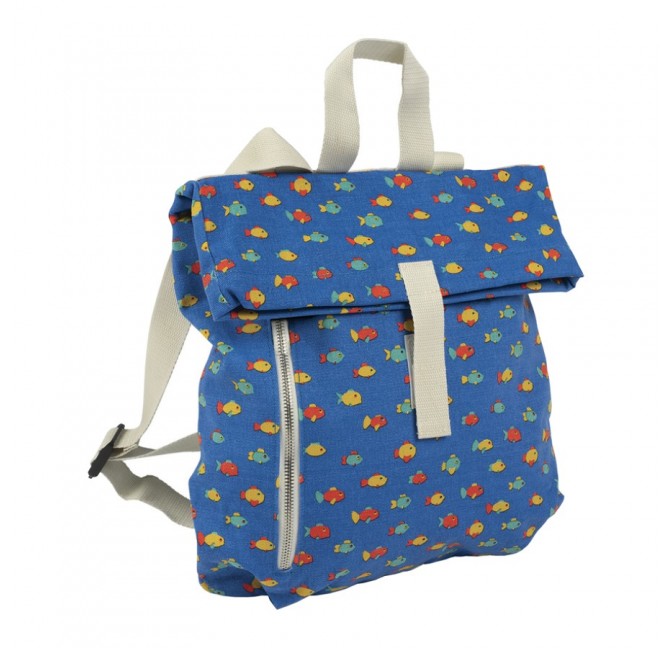 Petit Jour Paris Preschool Backpack - Small - Rain